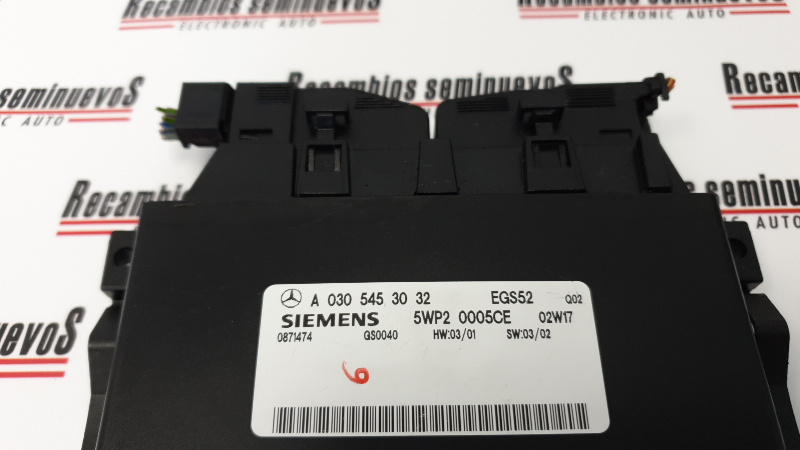 Calculator cutie viteze SIEMENS MERCEDES-BENZ W203 A 030 545 30 32 / A0305453032 / EGS52 / 5WP2 0005CE / 5WP20005CEA 030 545 30 32 / A0305453032 / EGS52 / 5WP2 0005CE / 5WP20005CE