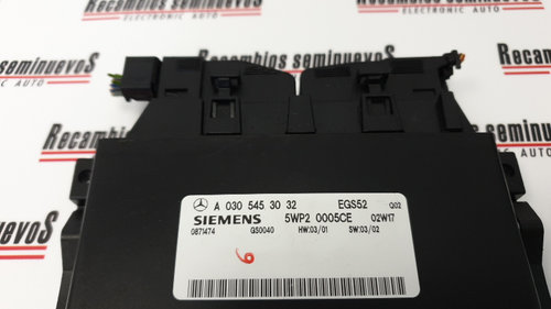 Calculator cutie viteze SIEMENS MERCEDES-BENZ W203 A 030 545 30 32 / A0305453032 / EGS52 / 5WP2 0005...