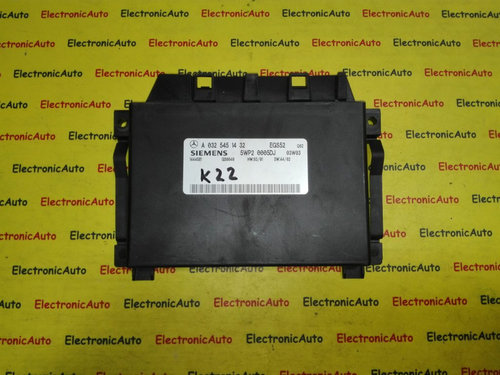 Calculator cutie viteze SIEMENS MERCEDES-BENZ Class E A 032 545 14 32 / A0325451432 / 5WP2 0005DJ / ...