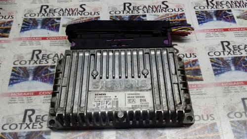 Calculator cutie viteze SIEMENS PEUGEOT 306 S108518012 B / S108518012B / 96 381 959 80 / 9638195980 ...