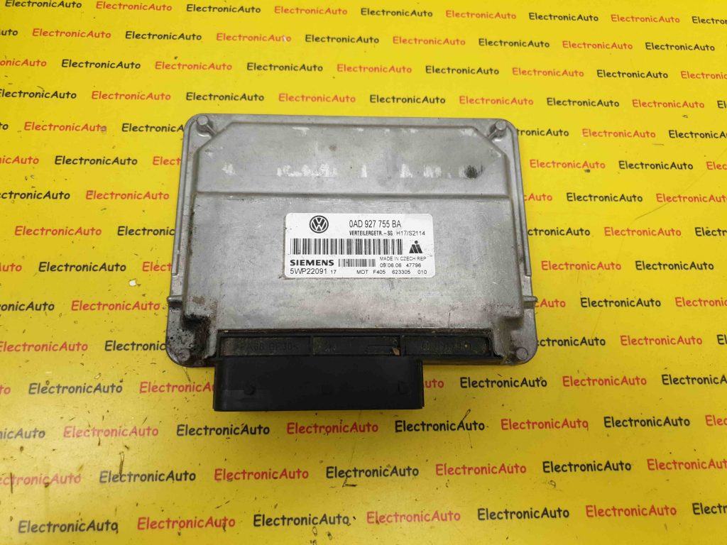 Calculator Cutie Viteze VW TOUAREG, 0AD927755BA, 5WP2209117,