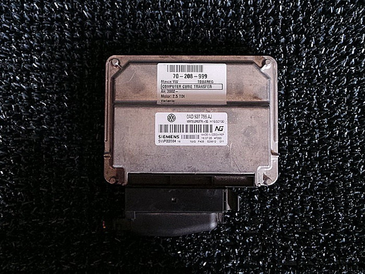 CALCULATOR CUTIE VITEZE VW TOUAREG TOUAREG 2.5 TDI - (2002 2006)