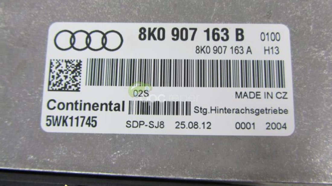 Calculator Diferential Audi A4 8k A5 S4 S5 RS4 original 8K0907163B