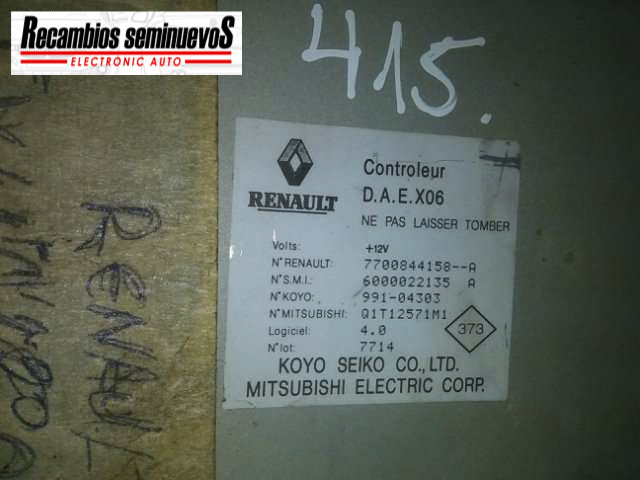 Calculator directie KOYO SEIKO RENAULT TWINGO 7700844158--A / 7700844158 A / 7700844158A / 6000022435 A / 6000022435A / 99104303 / Q1T12571M17700844158--A / 7700844158 A / 7700844158A / 6000022435 A / 6000022435A / 99104303 / Q1T12571M1