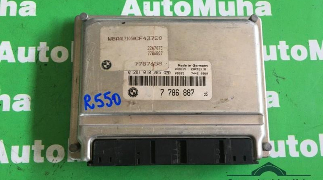 Calculator ecu 320d 2.0 d BMW Seria 3 (1998-2005) [E46] 7 786 887