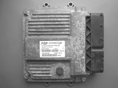 Calculator ECU 55202542 Opel Astra H 1.3 CDTI an fab. 2005 - 2010
