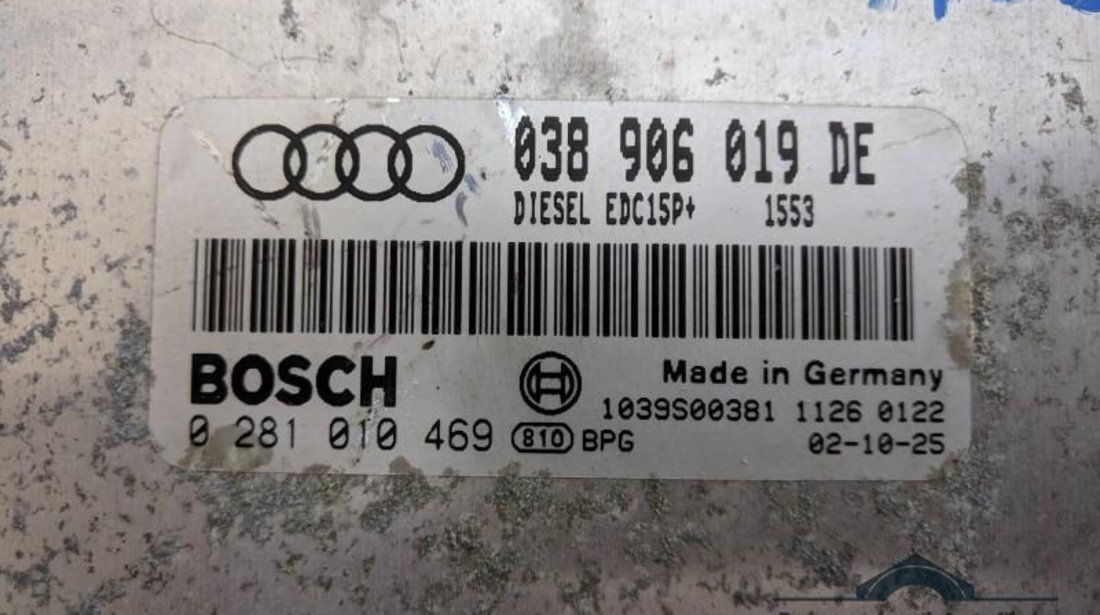 Calculator ecu Audi A3 (1996-2003) [8L1] 0 281 010 469
