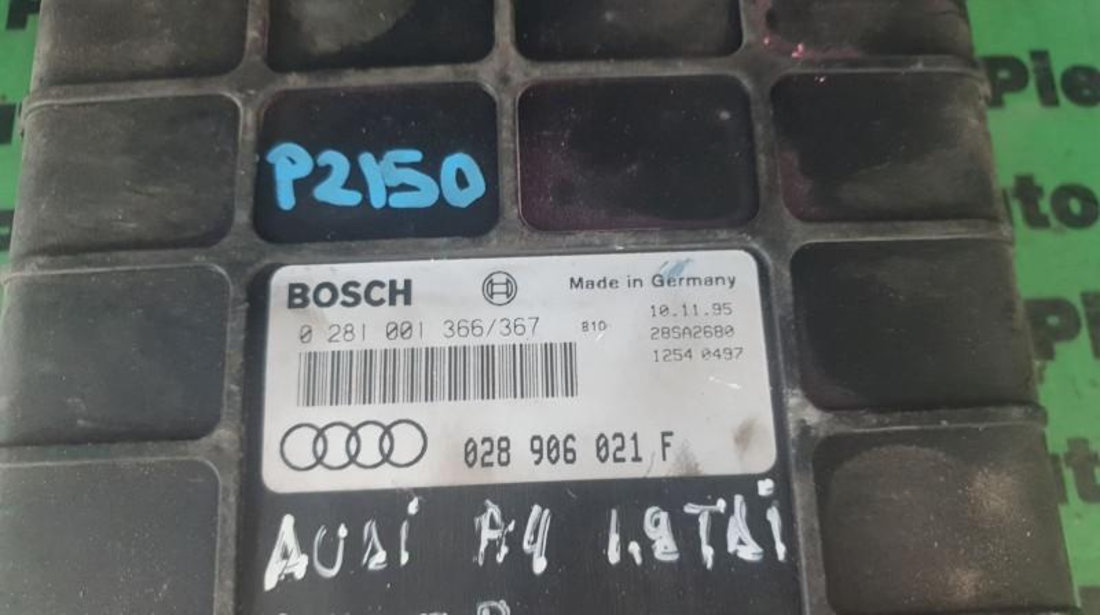 Calculator ecu Audi A4 (1994-2001) [8D2, B5] 0281001366