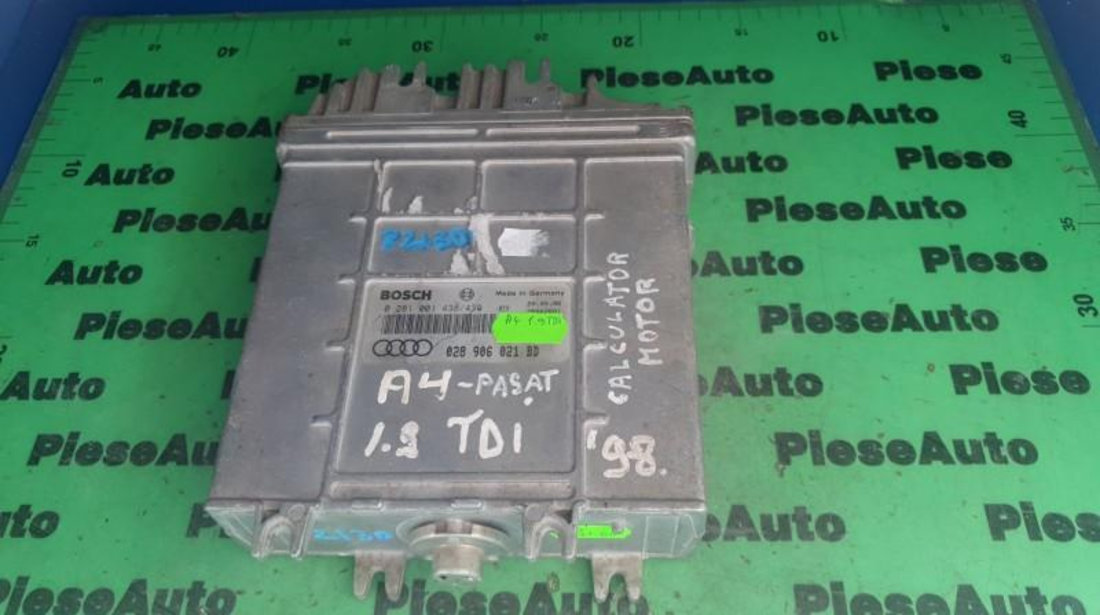 Calculator ecu Audi A4 (1994-2001) [8D2, B5] 0281001438