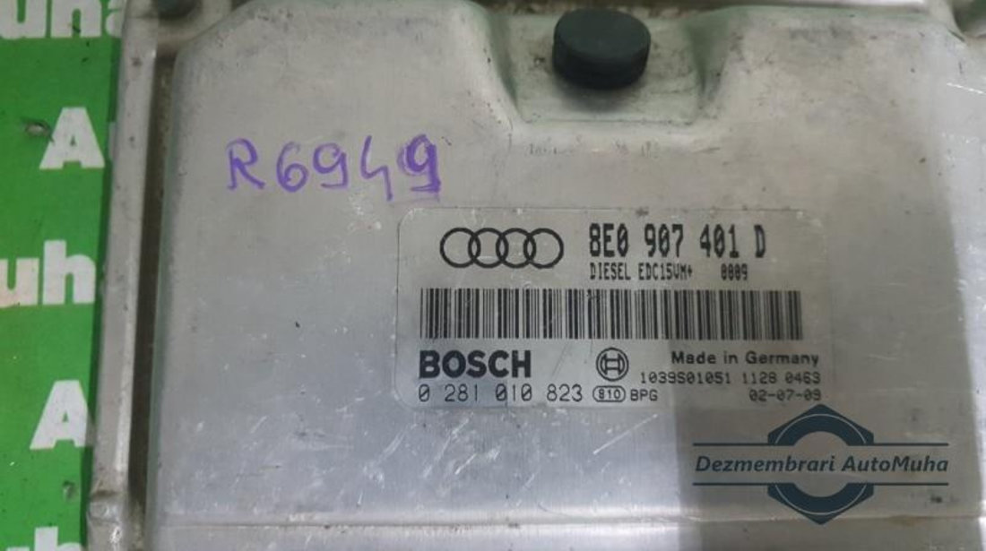 Calculator ecu Audi A4 (2001-2004) [8E2, B6] 0281010823