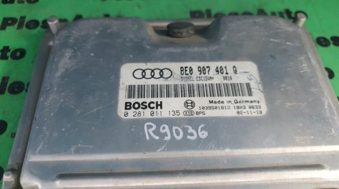 Calculator ecu Audi A4 (2001-2004) [8E2, B6] 0281011135