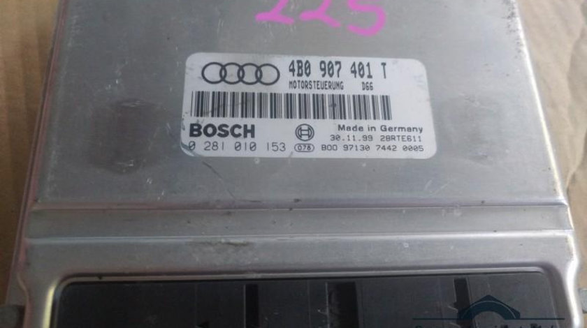 Calculator ecu Audi A4 (2001-2004) [8E2, B6] 4b0907401t