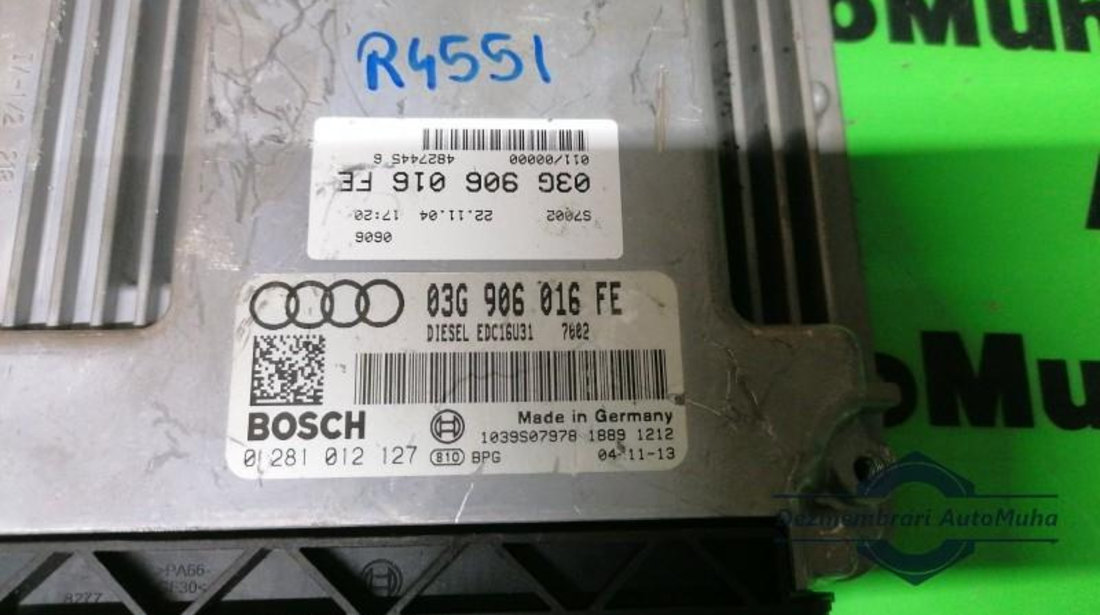 Calculator ecu Audi A4 (2004-2008) [8EC, B7] 0281012127