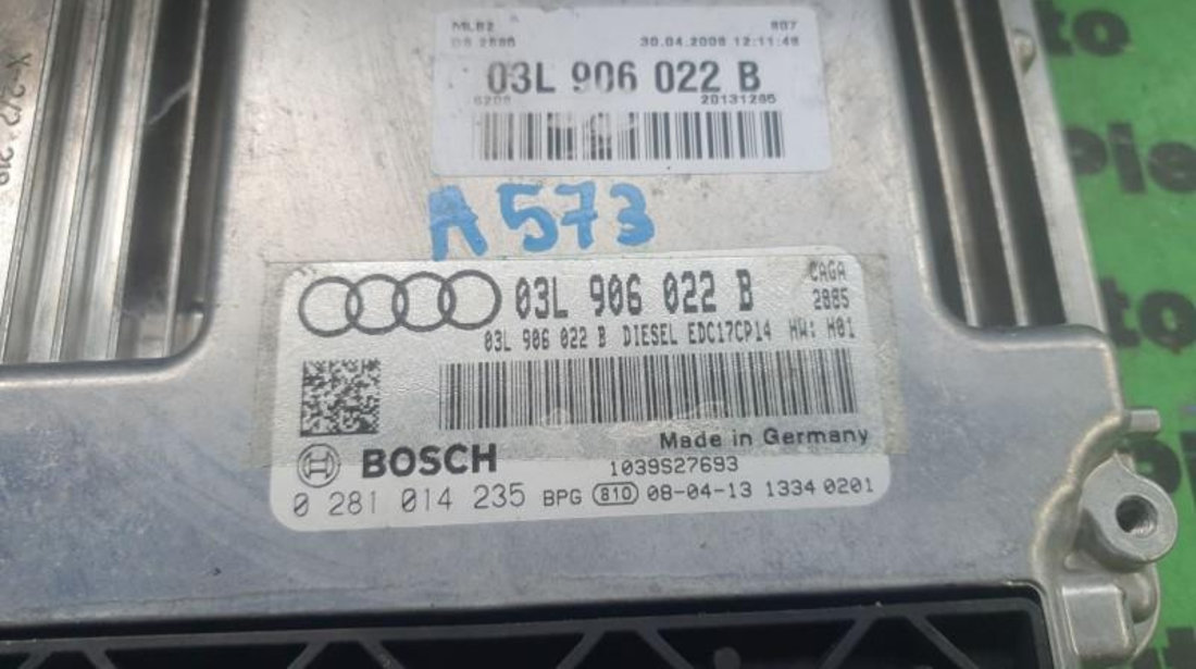 Calculator ecu Audi A4 (2007->) [8K2, B8] 0281014235