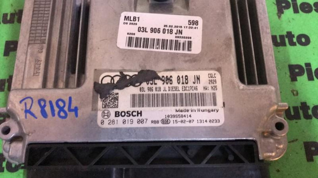 Calculator ecu Audi A4 (2007->) [8K2, B8] 0281019007