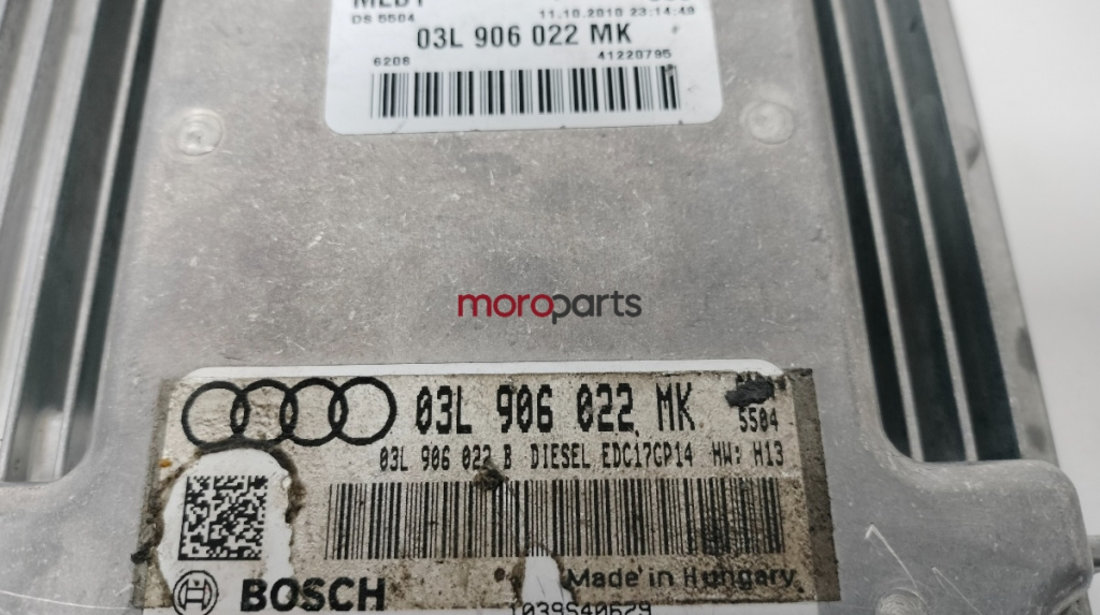 Calculator ECU Audi A4 B8 (8K) Avant 2011 2.0 TDI OEM 03L906022MK