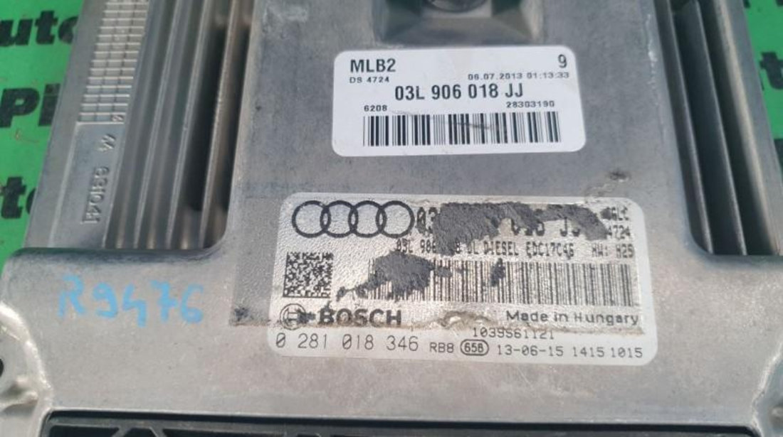 Calculator ecu Audi A5 (2007->) [8T3] 0281018346