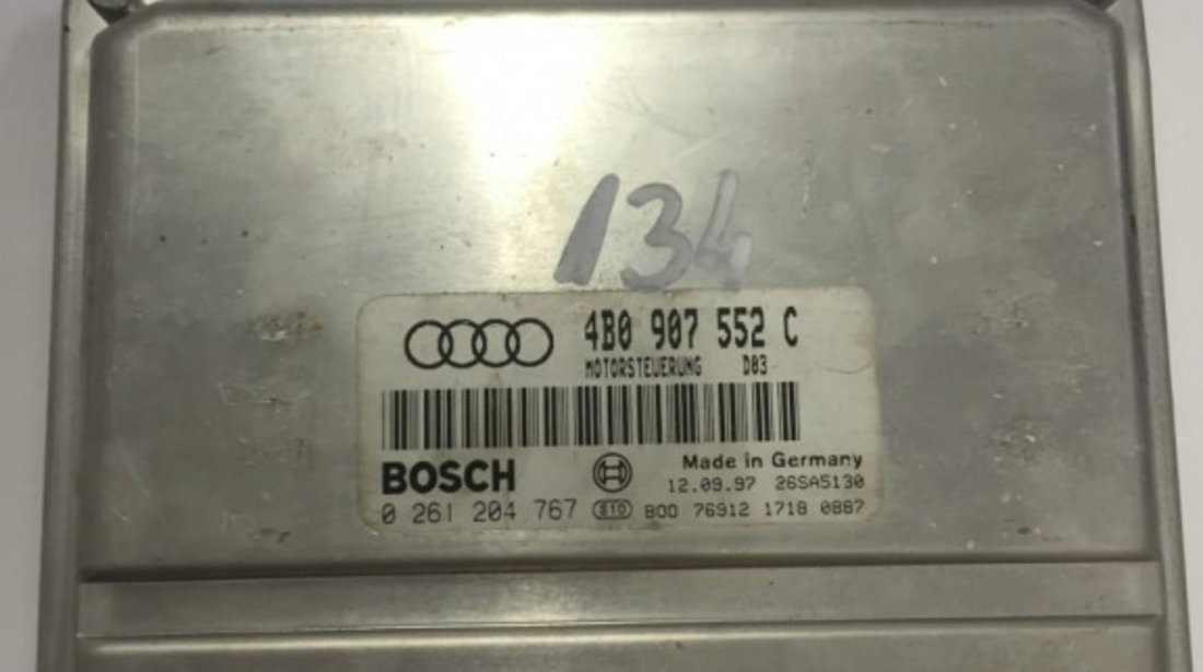 Calculator ecu Audi A6 (1997-2004) [4B, C5] 0261204767