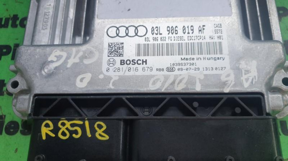 Calculator ecu Audi A6 (2004-2011) [4F2, C6] 0281016679