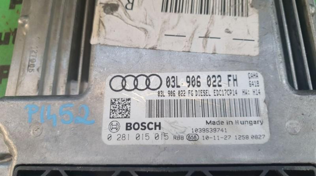 Calculator ecu Audi A6 (2010->) [4G2, C7] 0281015015