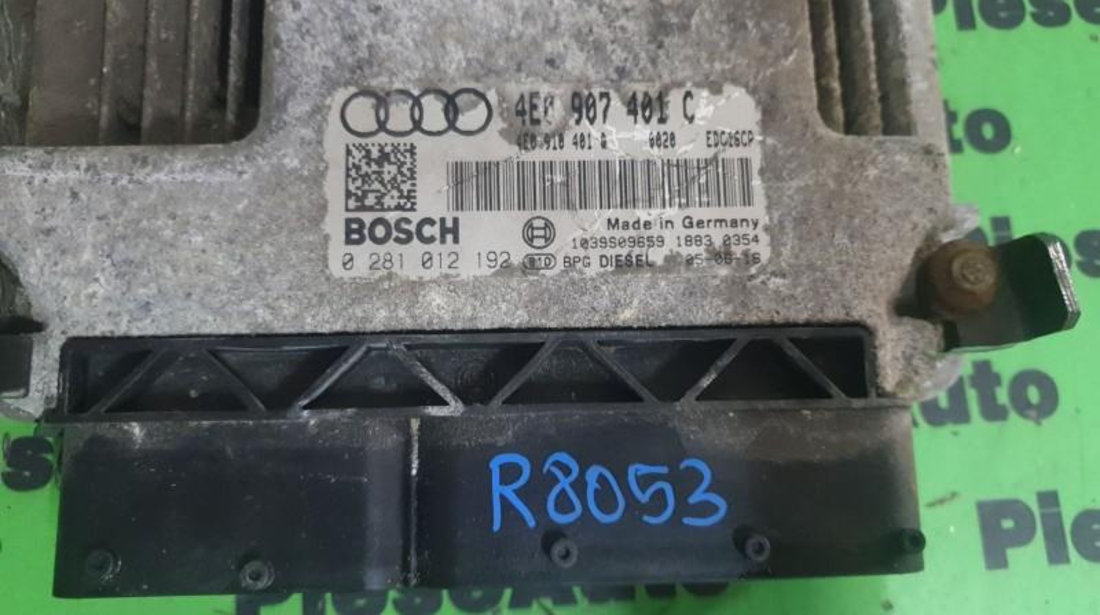 Calculator ecu Audi A8 (2002-2009) [4E_] 0281012192