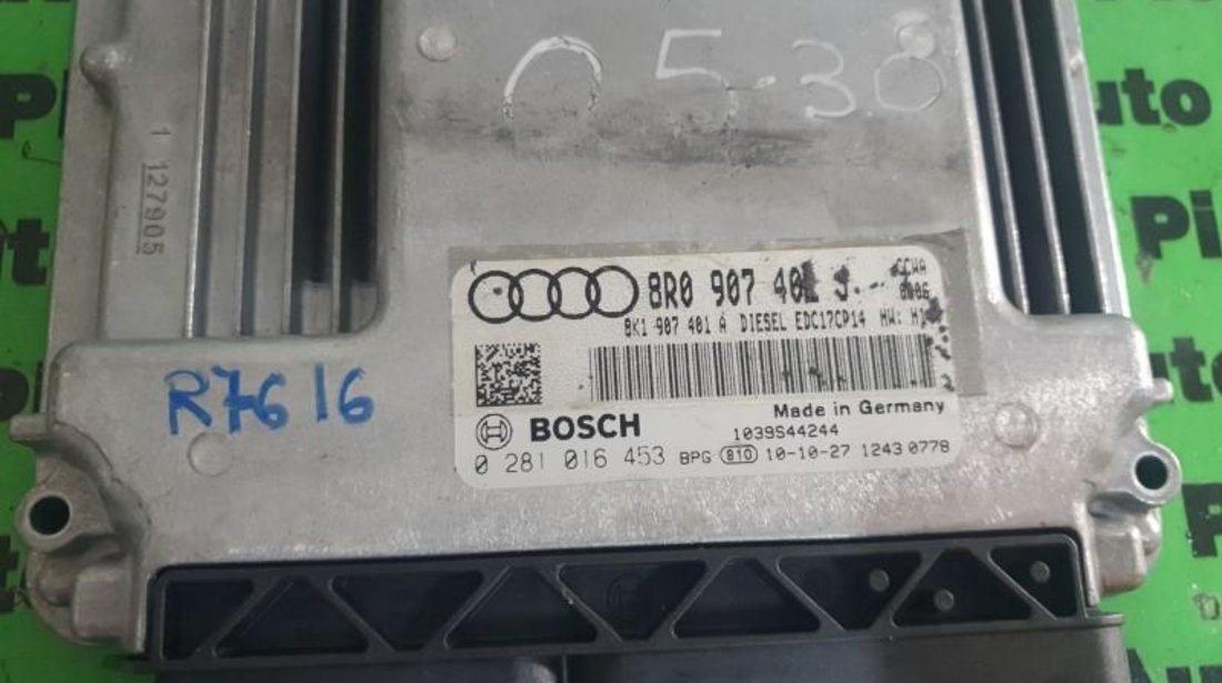 Calculator ecu Audi Q5 (2008->) [8R] 0281016453