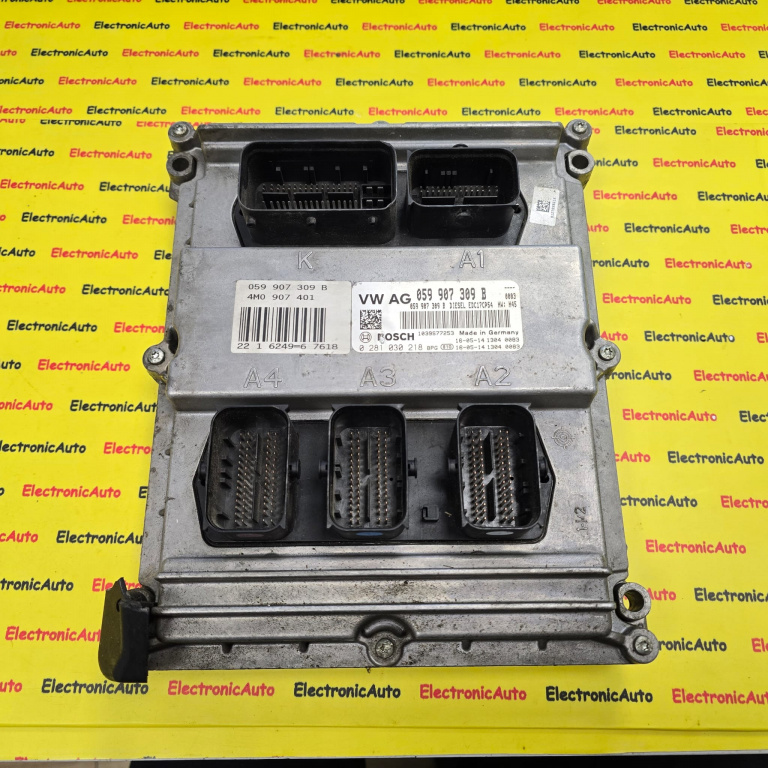 Calculator ECU Audi Q7, 0281030218, 059907309B, EDC17CP54,