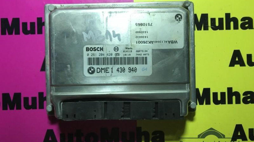 Calculator ecu BMW Seria 3 (1998-2005) [E46] 0 261 204 420