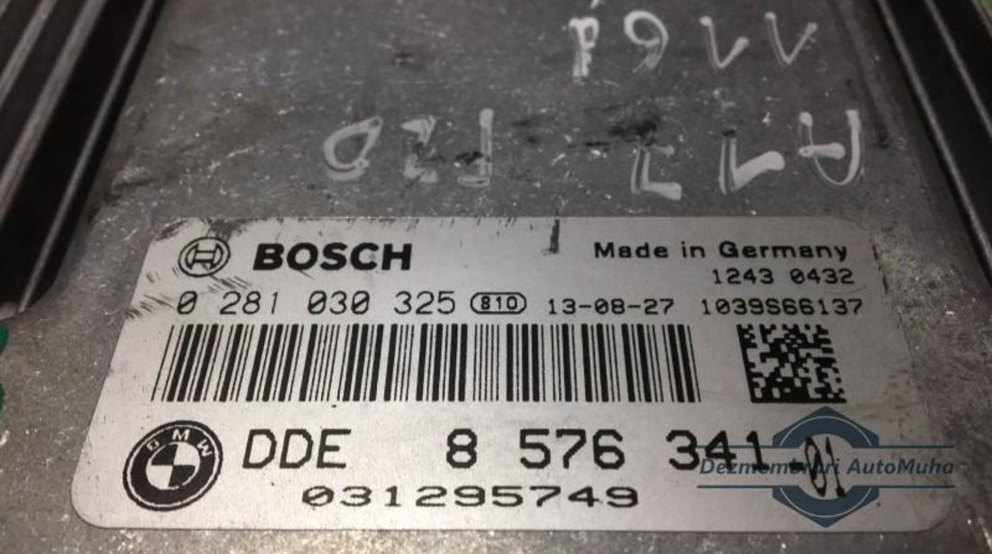 Calculator ecu BMW Seria 3 (2011->) [F30] 0281030325