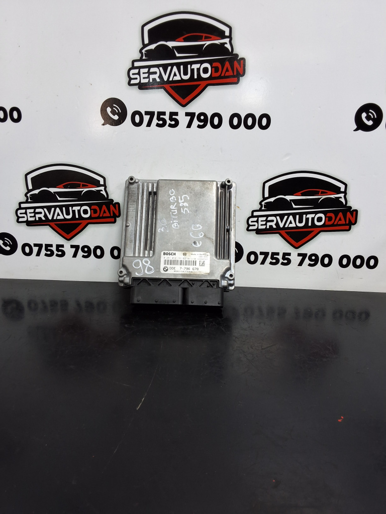 Calculator ECU BMW Seria 5 (2003-2010) [E60] 3.0 Motorina 2005, 0281012191 / 0 281 012 191 / 7796678 / 7 796 678