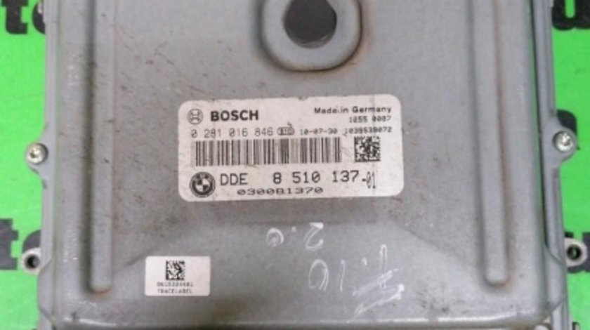 Calculator ecu BMW Seria 5 (2010->) [F10] 0281016846
