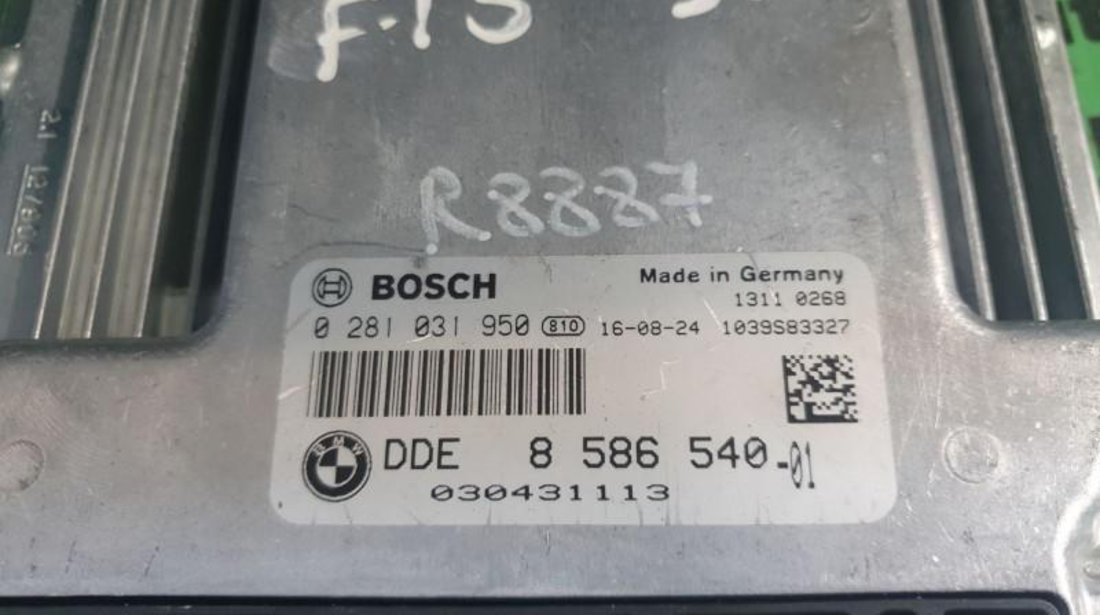 Calculator ecu BMW X5 F15(11.2012- 0281031950