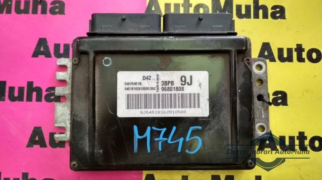 Calculator ecu Chevrolet Matiz (2005->) [M200, M250] 5WY5451B