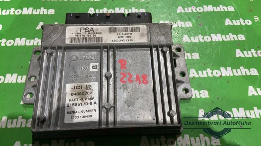 Calculator ecu Citroen C2 (2003->) [JM_] 9657018180