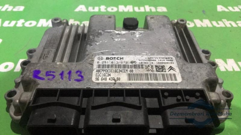 Calculator ecu Citroen C3 (2002->) [FC_] 0281013872