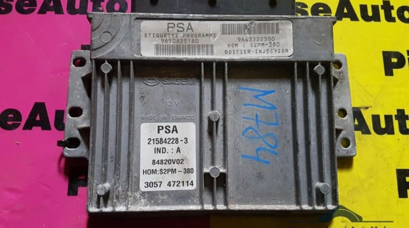 Calculator ecu Citroen C3 (2002->) [FC_] 215842283