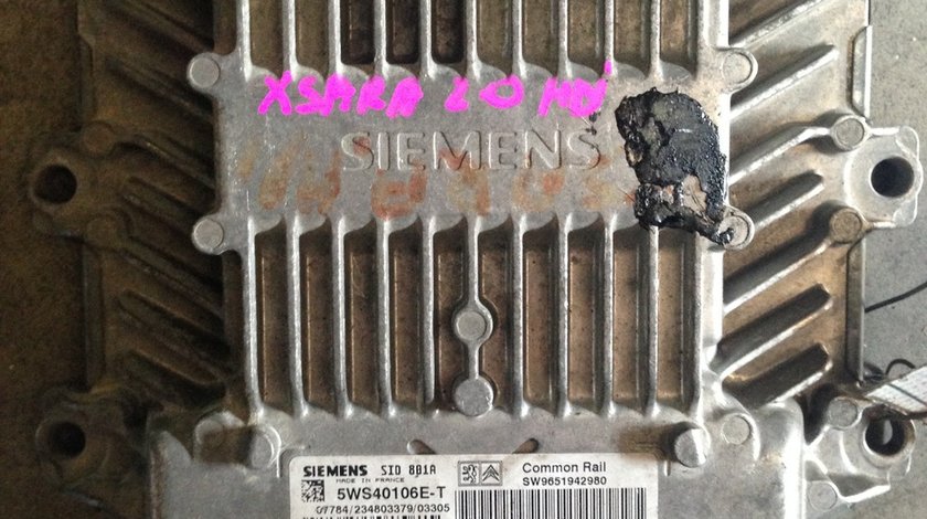 Calculator ecu citroen xsara 2.0 hdi 2000