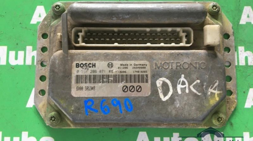 Calculator ecu Dacia Nova (1996-2003) 0 261 206 071