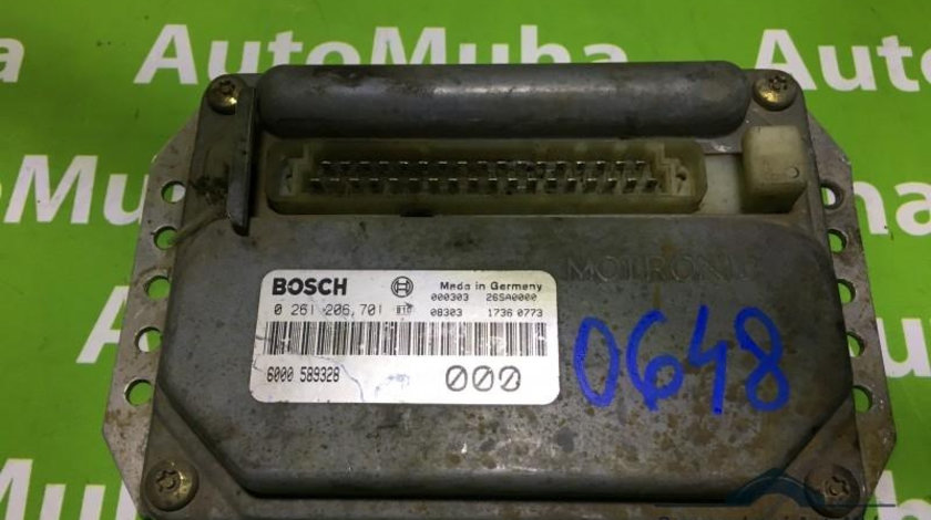 Calculator ecu Dacia Nova (1996-2003) 0 261 206 701