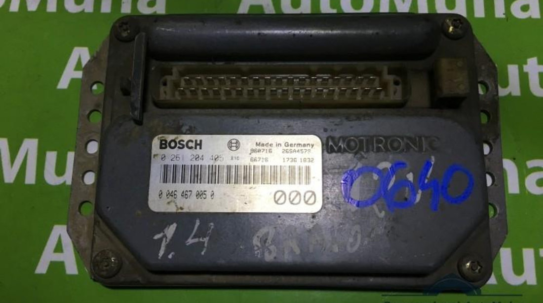 Calculator ecu Fiat Bravo (1995-2001) [182] 0 261 204 405