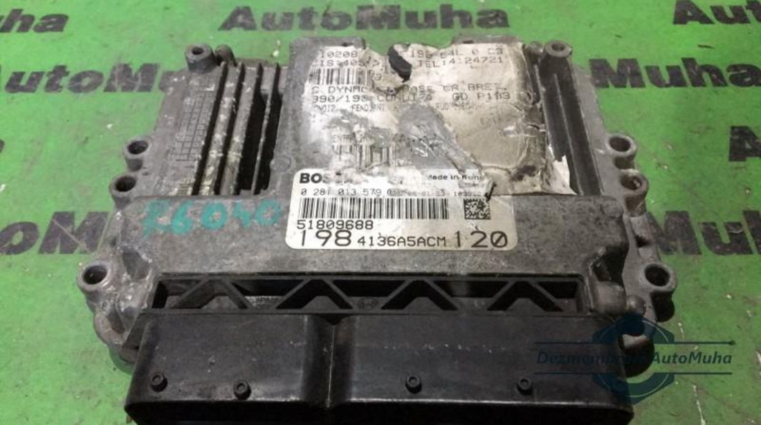 Calculator ecu Fiat Bravo 2 (2006->) [198] 0281013579