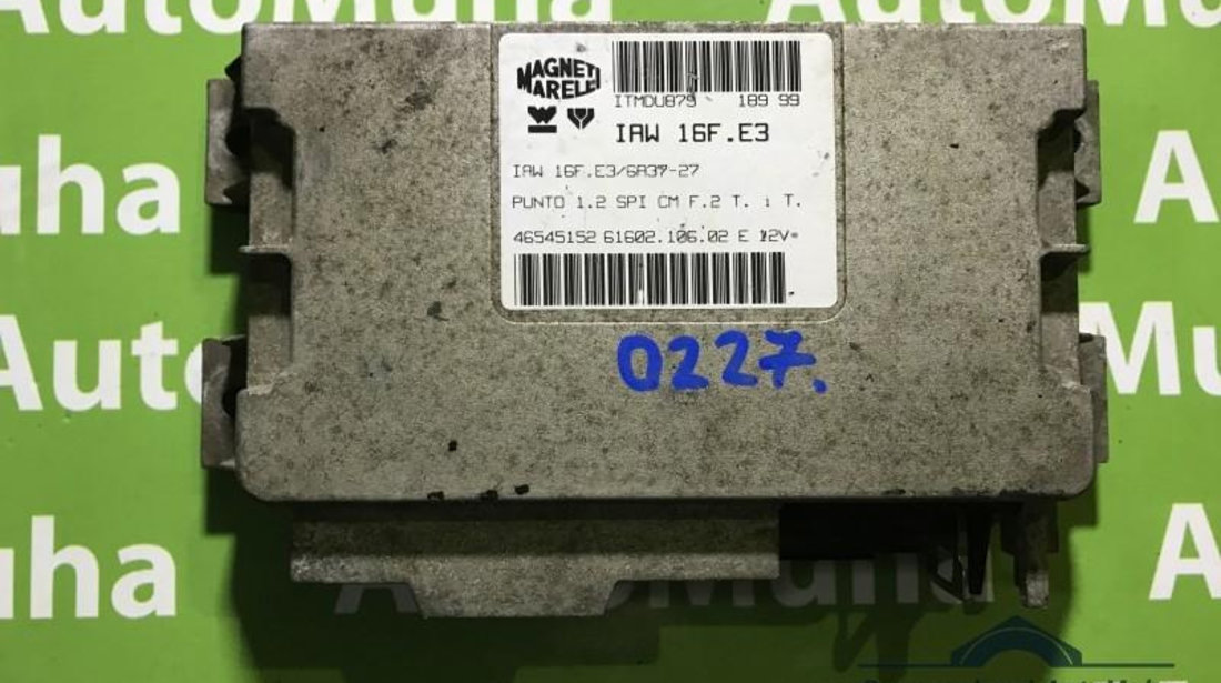 Calculator ecu Fiat Punto (1999-2010) [188] IAW 16F .E3