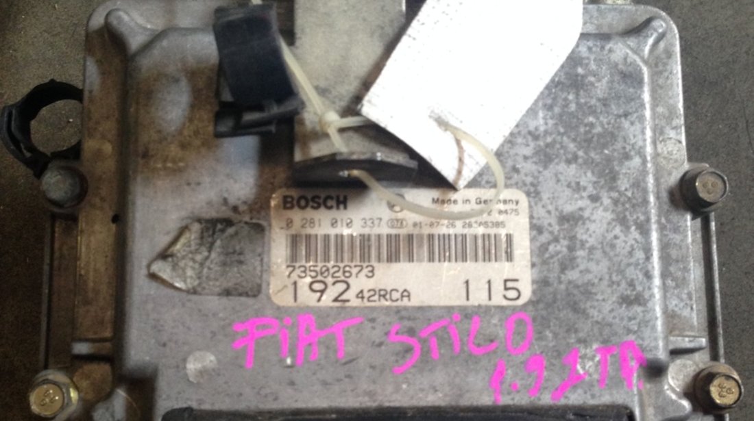 calculator ecu Fiat Stilo 1.9JTD 2002