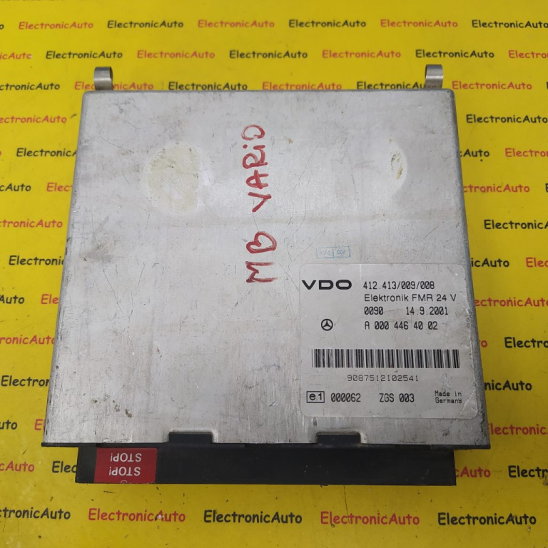 Calculator ECU Mercedes-Benz Vario, A0004464002, 412413009008,