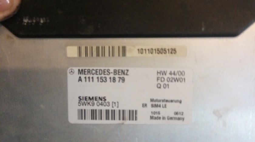 Calculator Ecu Mercedes C class W203 A1111531879