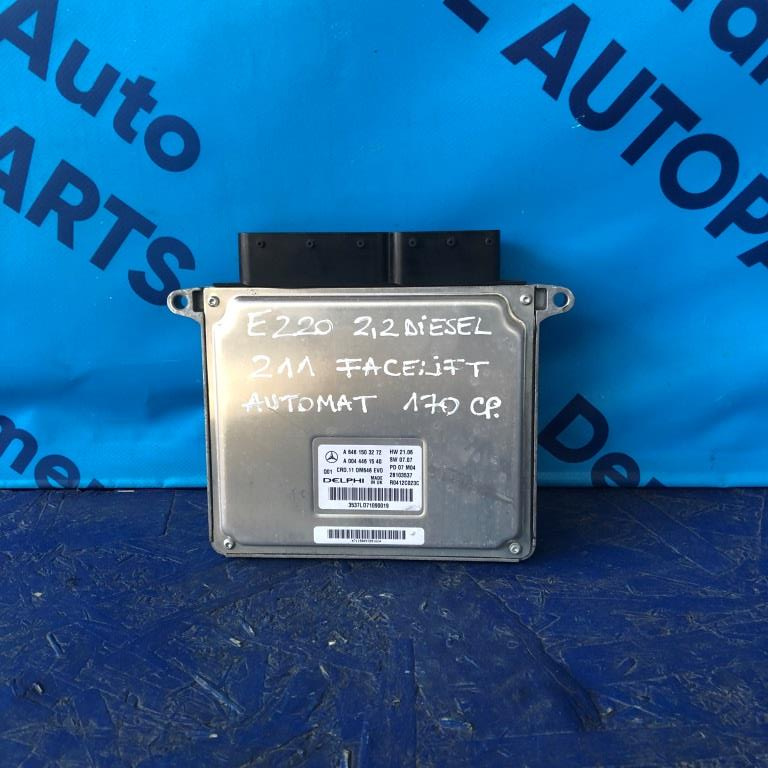 Calculator ECU Mercedes E Class E220 CDI W211 2006-2009 FACELIFT COD A6461503272 CRD.11