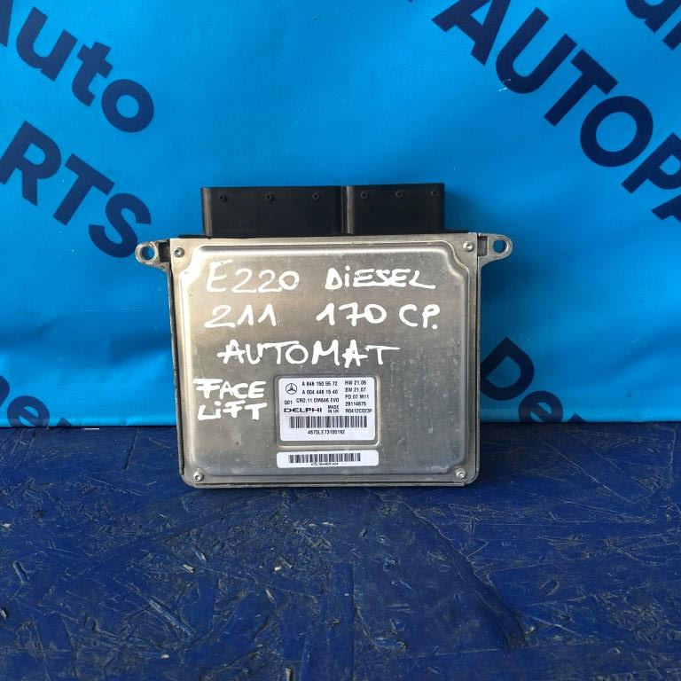 Calculator ECU Mercedes E Class E220 CDI W211 2006-2009 FACELIFT COD A6461505572 CRD.11