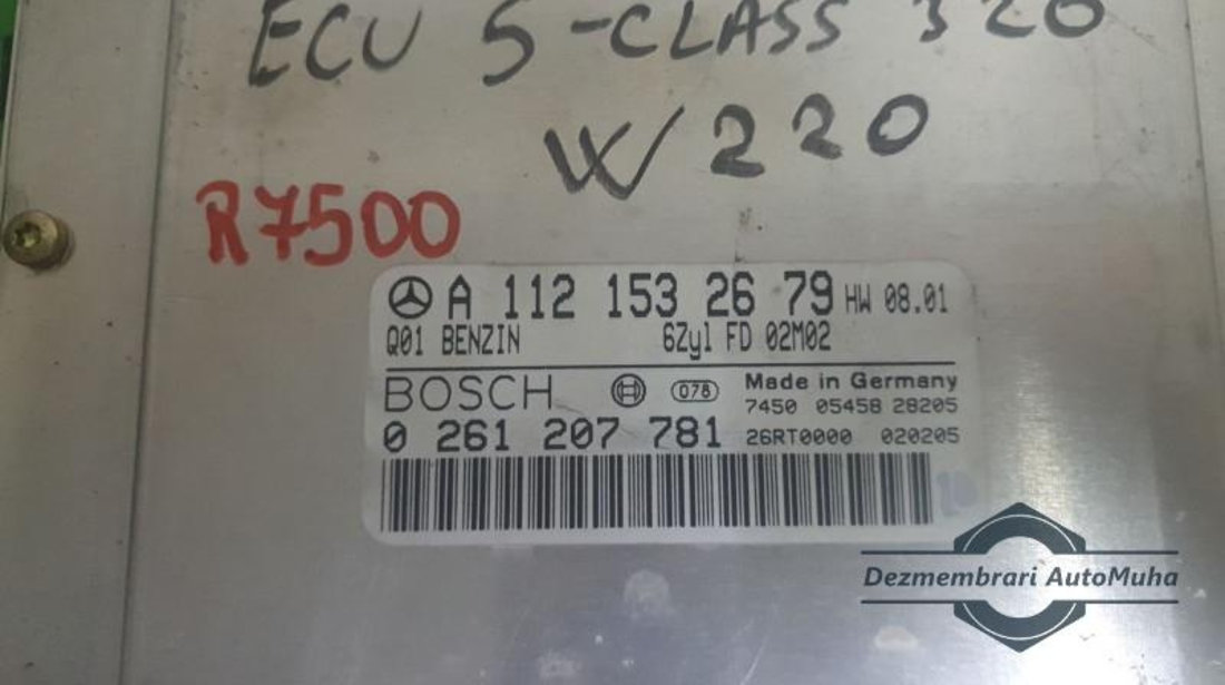 Calculator ecu Mercedes S-Class (1998-2005) [W220] 0261207781
