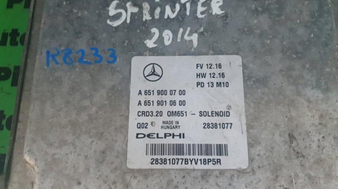 Calculator ecu Mercedes Sprinter 2 (2006->) [906] a6519000700