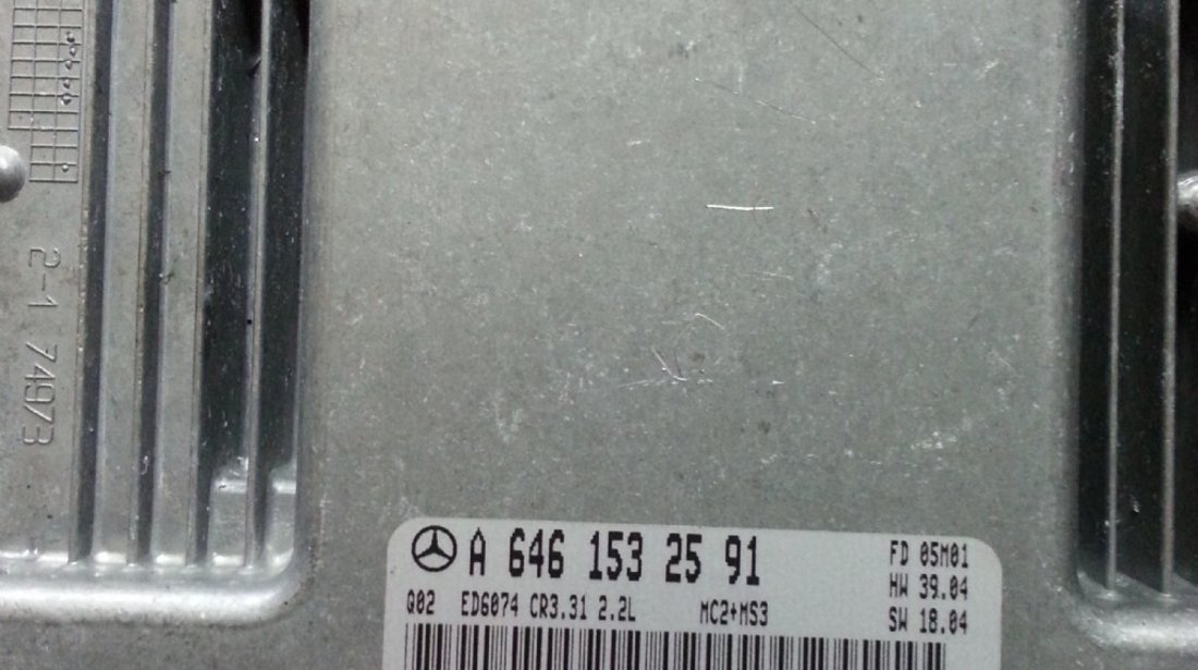 Calculator ECU Mercedes VITO CR 3 31